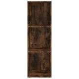 Book Cabinet/TV Cabinet Smoked Oak 36x30x114 cm Engineered Wood 826655
