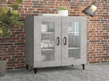 Sideboard Concrete Grey 69.5x34x90 cm Engineered Wood 812127