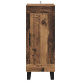 Sideboard Old Wood 34.5 x 34 x 90 cm Engineered Wood and Iron 881654