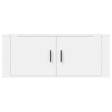 Wall Mounted TV Cabinet White 100x34.5x40 cm 816632