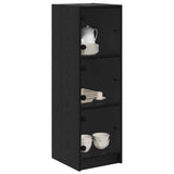 Highboard Black Oak 35 x 37 x 109 cm Engineered Wood 882894