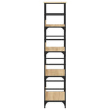 Bookshelf Sonoma Oak 50x33x153 cm Engineered Wood 835275