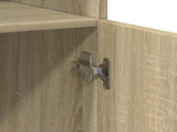 Highboard Sonoma Oak 80x42.5x185 cm Engineered Wood 3281380