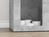 Sideboard ELST Concrete Grey 59 x 35 x 100.5 cm Engineered Wood 891337