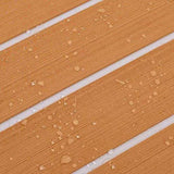 Boat Mat Striped Brown with White 240 x 90 x 0.5 cm EVA 42008463