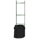 Tomato Cages with Plant Bags 8 pcs 116 cm Steel and PP 3281492