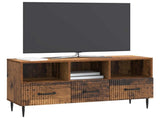 TV Cabinet Old Wood 102 x 34.5 x 50 cm Engineered Wood 894913