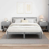 Bedside Table 2 pcs Grey Sonoma 40.5 x 40 x 48 cm 891067