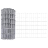 Welded Wire Fence with Concrete Base 25 x 0.6 m 3351029