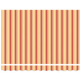 Retractable Awning Yellow and White 3.5x2.5 m Fabric and Aluminium 3154557