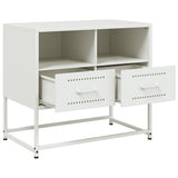 TV Cabinet White 68x39x60.5 cm Steel 846553