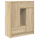 Sideboard with Drawers and Doors Sonoma Oak 73x31x90 cm 861852