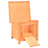 Cat House Solid Pine & Fir Wood 50x46x43.5 cm 170640