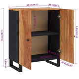Sideboard 60x33x75 cm Solid Wood Acacia 345227