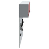 Tool Cabinet Set with Shelf 6 pcs Red Powder-Coated Steel 3321415