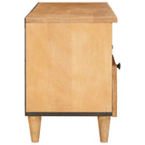 TV Cabinet with Drawer 100 x 33 x 46 cm Solid Mango Wood 4018098