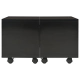 Coffee Table High Gloss Black 60x60x35 cm Engineered Wood 283722