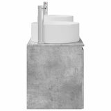 Bathroom Cabinet Set 3 pcs Concrete Grey 49.5 x 44.5 x 65.5 cm 3405730