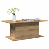 Coffee Table Artisan Oak 102x55.5x40 cm Engineered Wood 856807