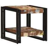 Coffee Table Multicolour 40 x 40 x 38 cm Solid Reclaim Wood 4102726