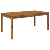Garden Dinner Table Natural 180 x 88.5 x 75 cm 901253
