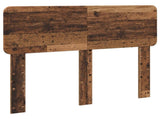 Bed Frame with Headboard Old Wood 120 x 200 cm Solid Pine Wood 3412103