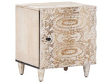 Bathroom Furniture Set with Drawer 4 pcs White Solid Mango Wood 3310116