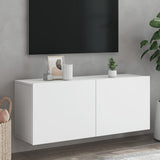 TV Cabinet Wall-mounted White 100x30x41 cm 836966