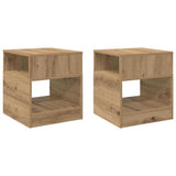 End Table 2 pcs Artisan Oak 40.5 x 40 x 45 cm Engineered Wood 890927