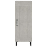 Sideboard Concrete Grey 34.5x34x90 cm Engineered Wood 812424