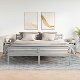 Bedside Cabinets 2 pcs with 2 Drawers Grey Sonoma 40x33x60 cm 858571
