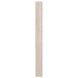241241 Oak Look Wooden Shoe Cabinet with 5 Compartments