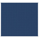 Weighted Blanket Blue 220x230 cm King 15 kg Fabric 3154863
