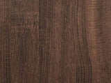 Desk with Drawer and Shelf Brown Oak 102x62x77.5 cm Engineered Wood 858692