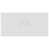 Wall Mounted Cabinet White 80x39x40 cm Engineered Wood 802795