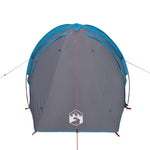 ZNTS Camping Tent Dome 2-Person Blue Waterproof 94340