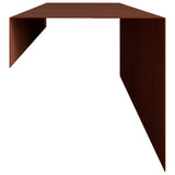 Garden Cover Profile 2 pcs 100 x 15 x 15 cm Weathering Steel 8012974