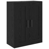 Highboard Black Oak 69.5 x 34 x 180 cm Engineered Wood 3416063