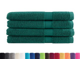 Premium Sauna Towels SOLUND 4 pcs Green 80x200 cm 600 gsm 137339