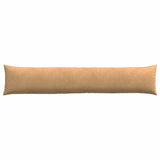 Sofa Pillows 2 pcs Brown 200 x 40 cm Corduroy Fabric 42013893