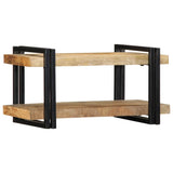 Wall Shelf 70x33x35 cm Solid Rough Wood Mango 4017482
