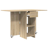 Dinning Table 115 x 70 x 75 cm Engineered Wood Sonoma Oak 8006031
