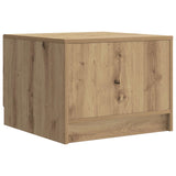 Coffee Table Artisan Oak 49 x 50 x 37 cm Engineered Wood 895894