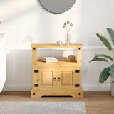TV Cabinet Mexican Pine Corona Range 80x43x78 cm 243746