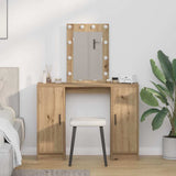 Dressing Table Brown 102 x 33 x 135 cm Engineered Wood 865189