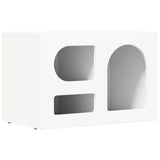 TV Cabinet White 60 x 35 x 40 cm Engineered Wood 891284
