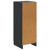 Sideboard Black 33 x 34.5 x 87 cm Engineered Wood 895746