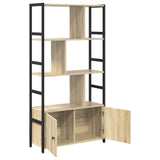 Bookshelf Sonoma Oak 80 x 30 x 155.5 cm Engineered Wood 868438