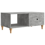 Coffee Table Concrete Grey 90 x 50 x 40 cm Engineered Wood 894268