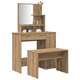 Dressing Table Set Artisan Oak Engineered Wood 3329192